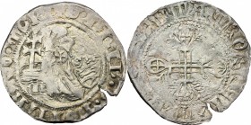 Rhodes.  Philibert De Naillac (1396-1421). AR Gigliato