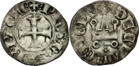 Frankish Greece, Achaea.  Philip of Savoy (1301-1306).. BI Denier, Tournois series