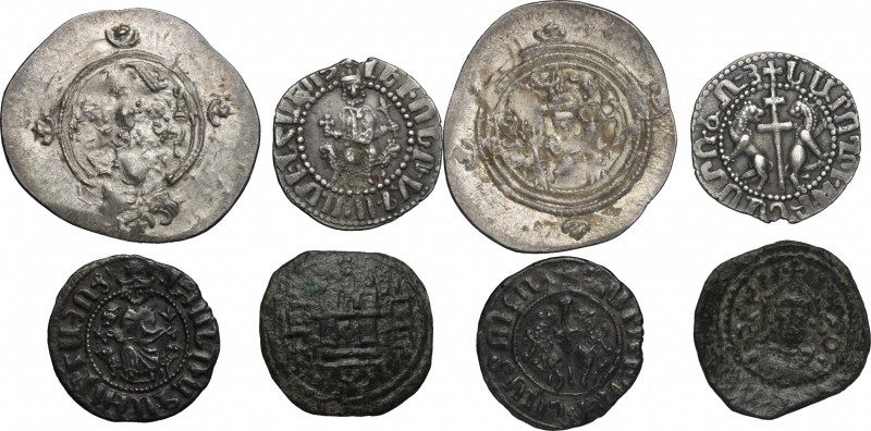 Miscellaneous. Lot of four (4) coins in AR (3) and AE (1) to be classified.