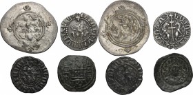 Miscellaneous. Lot of four (4) coins in AR (3) and AE (1) to be classified