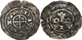 Brescia.  Comune (1186-1254). Denaro (scodellato)
