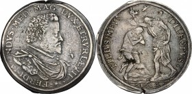 Firenze.  Ferdinando I de Medici (1587-1609). Piastra 1604