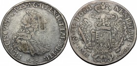 Firenze.  Francesco II di Lorena (1737-1765). Francescone 1764. Accette decussate (Antonio Fabbrini, zecchiere)