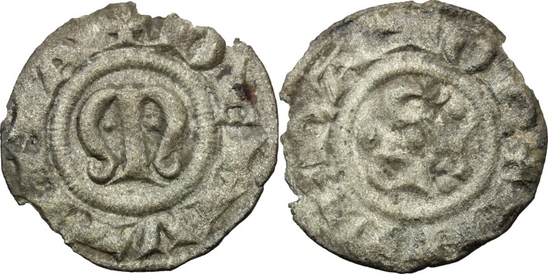 Modena. Comune (1226-1293). Denaro piccolo. CNI 13/14. MIR 617. MI. g. 0.45 mm. ...