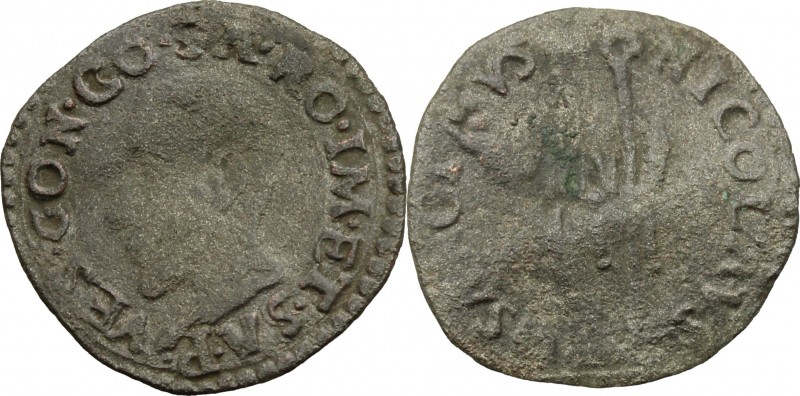 Sabbioneta. Vespasiano Gonzaga (1541-1591). Sesino. CNI 46/50. MIR 933/1. MI. g....