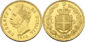 Umberto I (1878-1900). 20 lire 1882