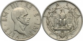 Vittorio Emanuele III (1900-1943). 2 lire 1936