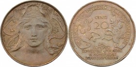 Vittorio Emanuele III (1900-1943).. 20 centesimi 1906 \Esposizione di Milano\