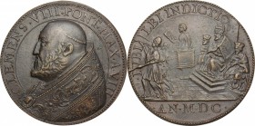 Clemente VIII (1592-1605), Ippolito Aldobrandini.. Medaglia A. VIII, per l'indizione del Giubileo
