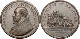 Innocenzo X (1644-1655) Giovanni Battista Pamphili. Medaglia A. I, per la Lavanda