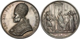 Leone XII (1823 - 1829), Annibale Sermattei della Genga. Medaglia annuale, A. II, per l'Anno Santo