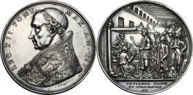 Leone XII (1823-1829), Annibale Sermattei della Genga. Medaglia annuale A. III