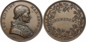 Leone XII (1823 - 1829), Annibale Sermattei della Genga. Medaglia A. III, ai Benemerenti