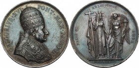Gregorio XVI (1831-1846), Bartolomeo Alberto  Cappellari. Medaglia annuale, A. III