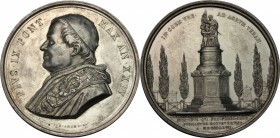 Pio IX  (1846-1878), Giovanni Mastai Ferretti.. Medaglia annuale, A. XXIV