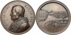 Pio IX  (1846-1878), Giovanni Mastai Ferretti.. Medaglia annuale, A. XXX