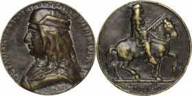 Ottaviano Sforza-Riario (1479-1523), signore di Imola e Forlì.. Medaglia