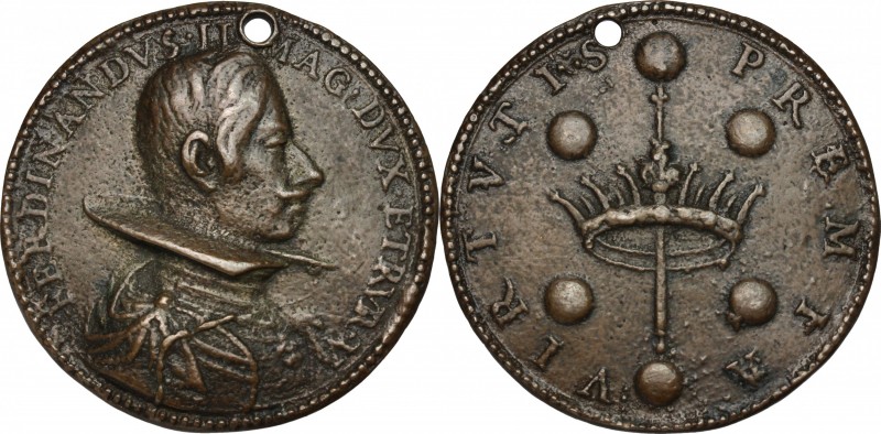 Firenze. Ferdinando II de' Medici (1621-1670). Medaglia. D/ FERDINANDVS II MAG D...