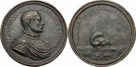 Firenze.  Francesco I de' Medici (1541 - 1587).. Medaglia della Serie Medicea