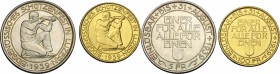 Switzerland.  Confederation. AV 100 and AR 5 Francs 1939