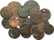 Monete e medaglie di zecche italiane. Lotto di 17 monete di ambito papale, tutte della zecca di Bologna