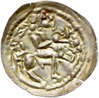 Mieszko III, Brakteat łaciński - Książe na koniu - PIĘKNY R4