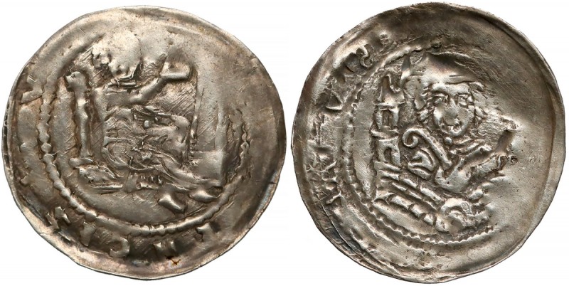 Śląsk, Henryk II Pobożny 1238-1241(?), Denar - Św. Wacław / Św. Wojciech
 Niedo...