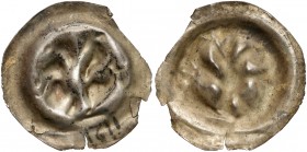 Pomorze Wschodnie, Sambor II Tczewski, Brakteat (przed 1277) - Gryf R6