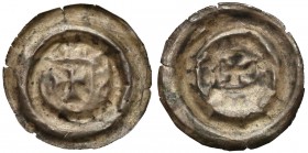 Zakon Krzyżacki, Brakteat szeroki - ramię z proporcem (1236-1248) - rzadki R6
