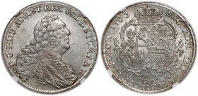 August III Sas, Talar Drezno 1763 FWóF - stopa konwencyjna