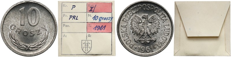 KAŁKOWSKI, 10 groszy 1961
 

Grade: UNC 
Reference: Parchimowicz 206 a