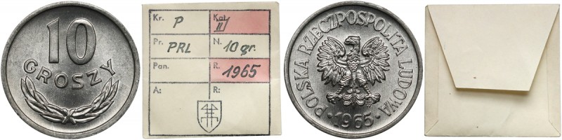 KAŁKOWSKI, 10 groszy 1965
 

Grade: UNC 
Reference: Parchimowicz 206 d