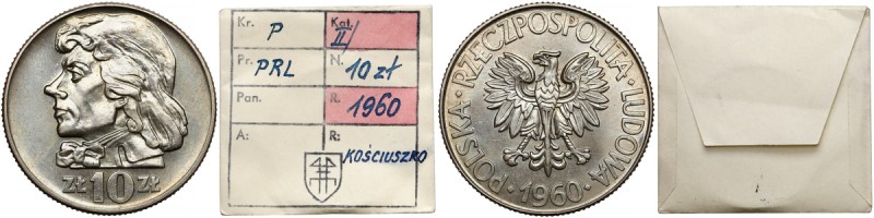 KAŁKOWSKI, Kościuszko 10 złotych 1960
 

Grade: XF+/AU 
Reference: Parchimow...