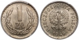 1 złotych 1949 CuNi