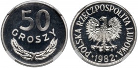 LUSTRZANKA 50 groszy 1982
