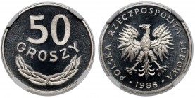 LUSTRZANKA 50 groszy 1986