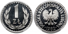 LUSTRZANKA 1 złoty 1982