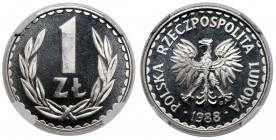 LUSTRZANKA 1 złoty 1988