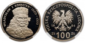 LUSTRZANKA 100 złotych 1986 Władysław Łokietek