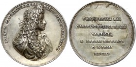 Jan II Kazimierz, Medal na odsiecz W-wy 1654, Majnerta - dawny, efektowny ODLEW