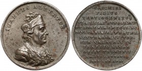 Medal z suity królewskiej - Jan Olbracht - odlew Białogon
