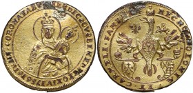 Berdyczów, Medal 1. koronacja Matki Boskiej Berdyczowski 1756 r. - b.rzadki R6