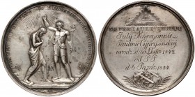 Medal na pamiątkę chrztu 1844 (G.M.)