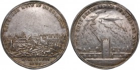 Śląsk, WROCŁAW, Medal wybuch prochowni 1749 (Kittel)