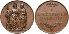 Medal a L'Heroique Pologne (Bohaterskiej Polsce) 1831 R4