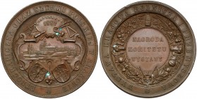 Medal nagrodowy Wystawa Krajowa Rolnicza Kraków 1887