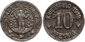 Nidzica (Neidenburg), 10 fenigów 1918