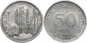 Nysa (Neisse), 50 fenigów 1921 - Dzwonnica