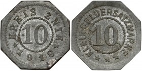 Żnin (Znin), 10 fenigów 1918