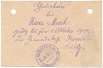 Kamin (Kamień), 2 mk 1914